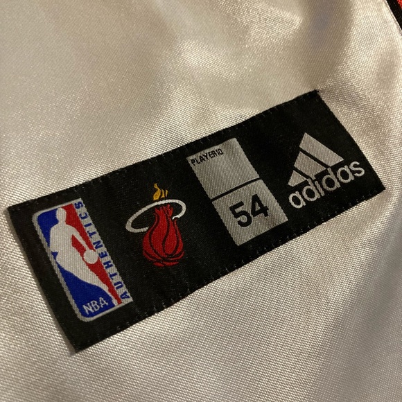 Authentic Adidas Miami Heat Lebron James Jersey #6 - Picture 2 of 9